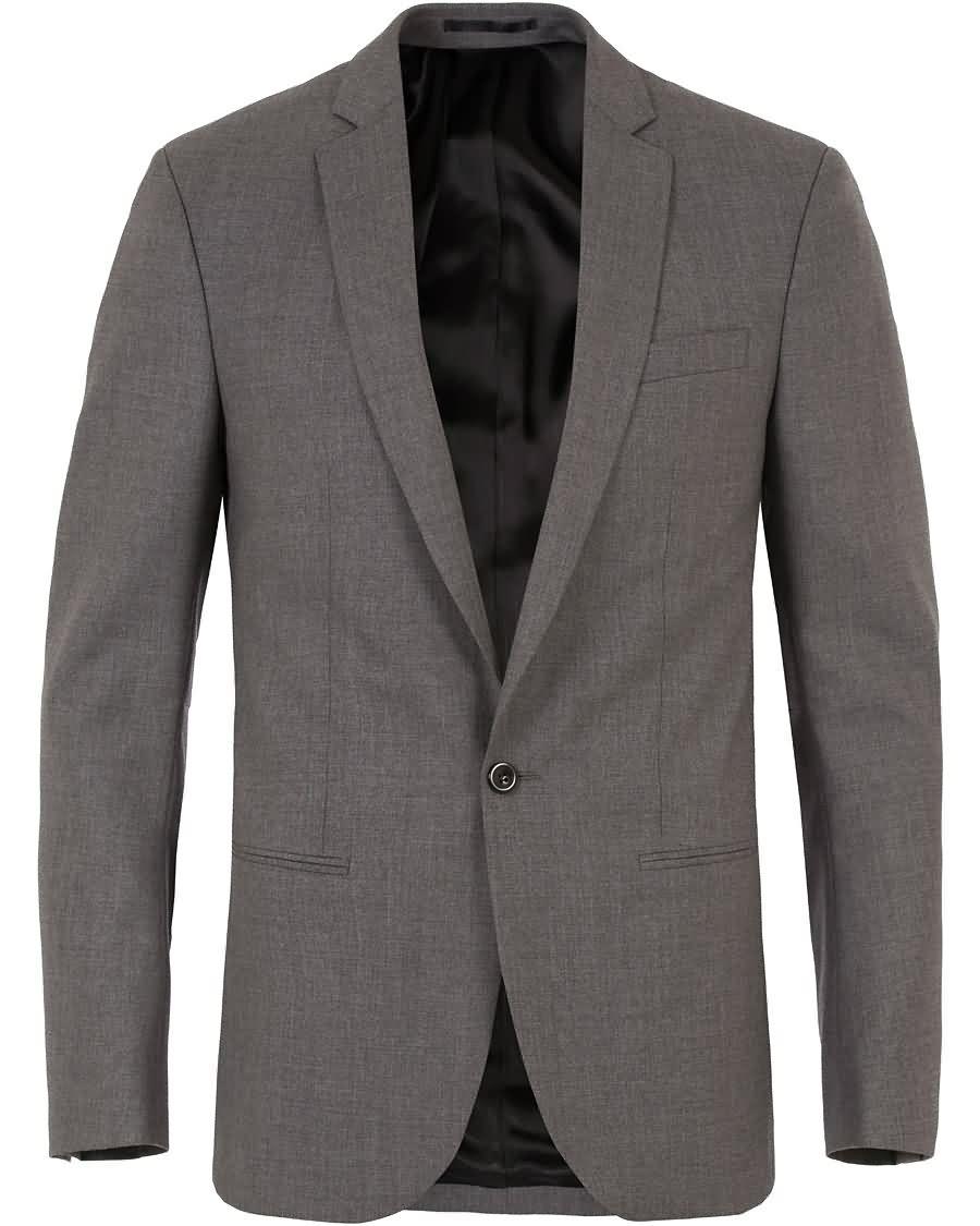 filippa k m. christian cool wool jacket grey melange Hot Salg eiovx